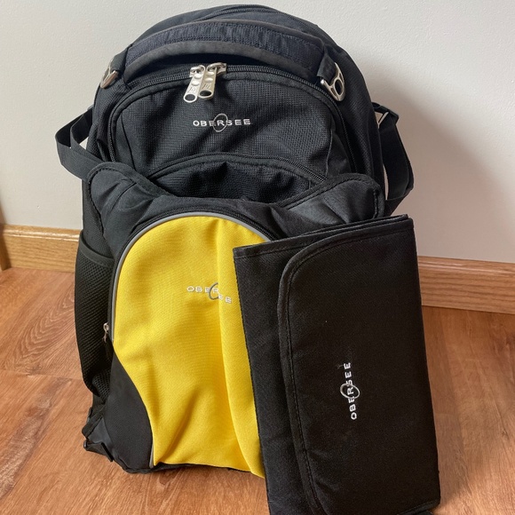 OBERSEE Backpack Diaper Bag - Picture 1 of 4